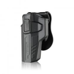 Holster Cytac Beretta 92/92FS G4 - Gaucher / Noir
