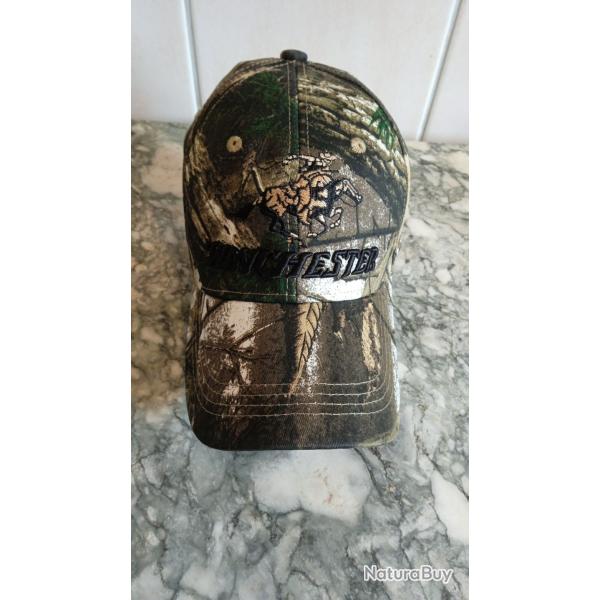 Casquette winchester camouflage camo arme militaire neuf taille rglable