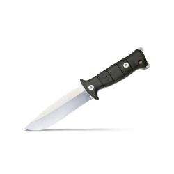 COUTEAU DE SURVIE TARASCO WILDSTEER MANCHE KAKI LAME BROSSÉE