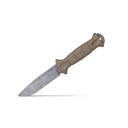 COUTEAU DE SURVIE MT55 WILDSTEER MANCHE COYOTE LAME STONEWASH