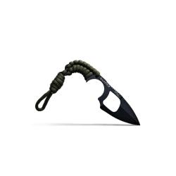COUTEAU DE SURVIE KRILL WILDSTEER PARACORDE KAKI LAME EVID&Eacute;E