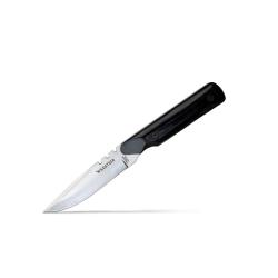 COUTEAU OUTDOOR BABY WILD WILDSTEER MANCHE MICARTA NOIR LAME BROSSÉE