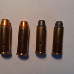 4 cartouches Neutralisées 44 S&W