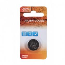 Piles CR2032 Lithium NUM'AXES 3V