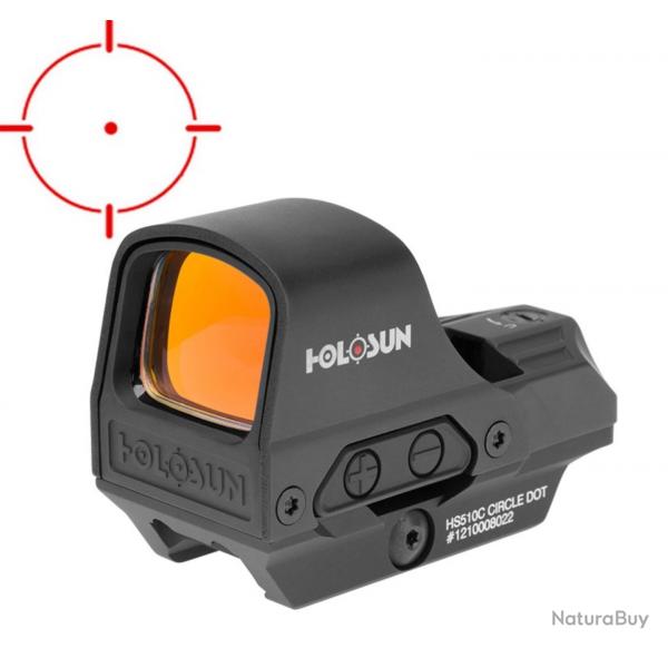 Viseur point rouge HOLOSUN Reflex Dot 510C