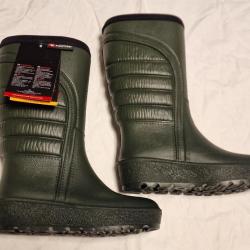Bottes Polyver Winter Green grand froid jusqu'à -40°C, fabrication suédoise