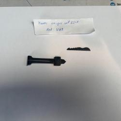 Lot pièces détachées Mécanique Armurerie Pour arme * Hausse unique cal 22lr mod V49 *  encheres
