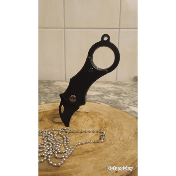 couteau tactique doigt neuf