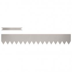 Bordures de gazon 30 pcs 100x0.5x15 cm Acier patiné