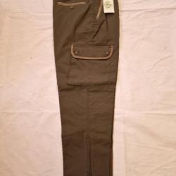 Pantalon de chasse Club Chasse vert bordé velours - HILMAR SUPER DESTOCK !!!