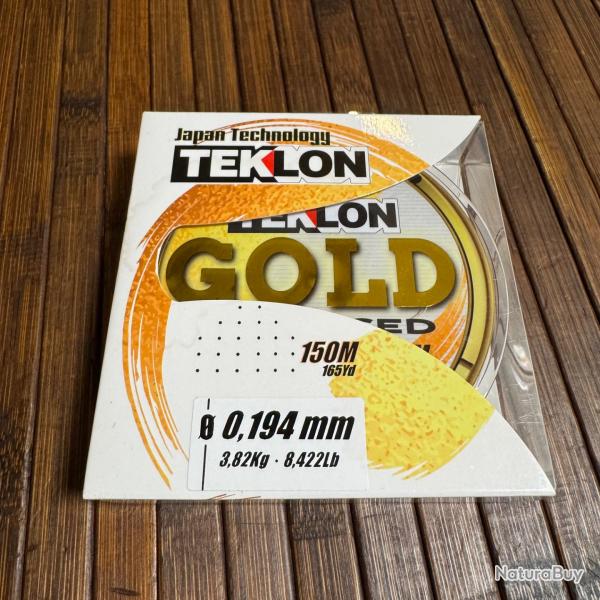 FILS NYLON TEKLON GOLD ADVANCED 150M JAPAN  0,194 mm