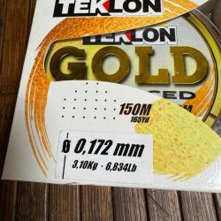 FILS NYLON TEKLON GOLD ADVANCED 150M JAPAN  0,158 mm