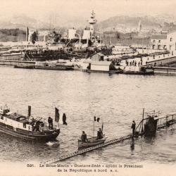 CPA - Marine de Guerre -Le SOUS - MARIN " Gustave Zédé " N°4152