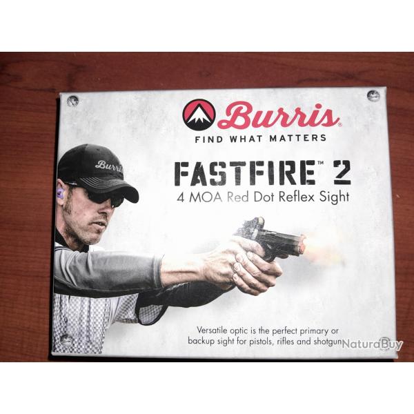 Point rouge Burris Fastfire 2 et adaptation sur CZ Shadow1