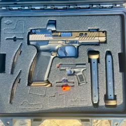 Pistolet CANIK TTI COMBAT red dot MECANIK M03