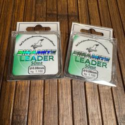 LOT DE DEUX FIL PÊCHE Artico DINAMITE LEADER - 50mtr