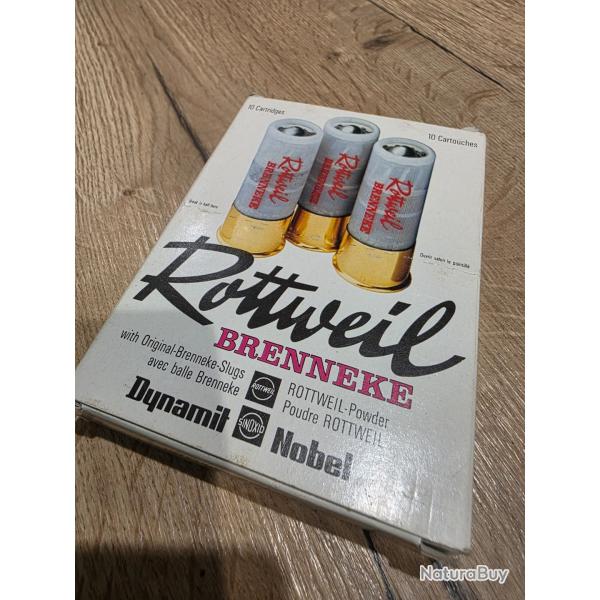 Cartouches rottweil calibre 20 1 sans prix de rserve