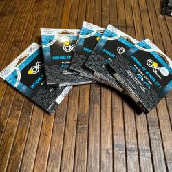 Lot 5 pièces Nylon Fluoro C&C Hook it & Rig itPêche