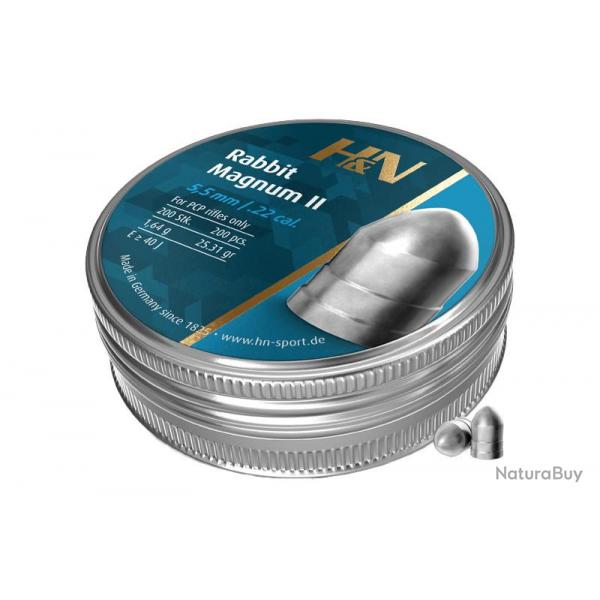 200 Plombs Rabbit Magnum II 5.5mm H&N