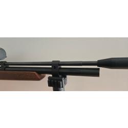 Support canon avec rail picatinny pour carabine PR900W et Pistolet PP800R Artemis, Snowpeak, Zasdar