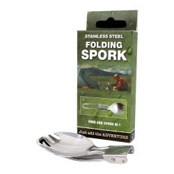 Cuillère/fourchette Pliante