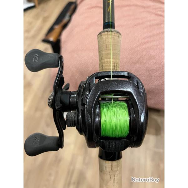 Canne casting illex et moulinet Daiwa Tatula
