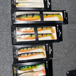 Lot leurre Shad ROGEN neufs