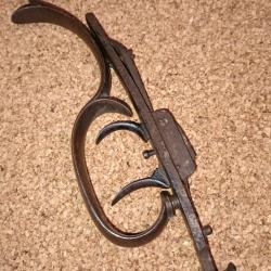 Pontet et détente pour fusil type Kipplauf ancien