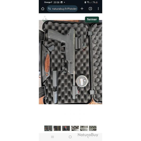 Pistolet a plomb benjamin trail 4.5