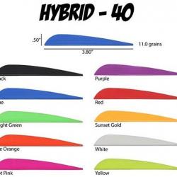 AAE - Plumes HYBRID 40 SABLE