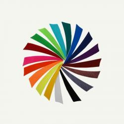 BEARPAW - Plumes Naturelles Shield 4" RH BLANC