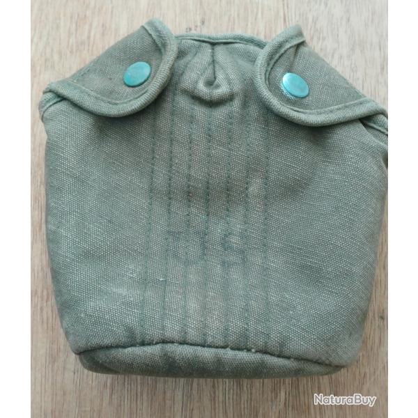 Ancienne et authentique housse de gourde militaire US M-1956 - VIETNAM