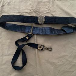 Ceinturon De Petite Tenue d'Officier De Marine Modèle 1872 Troisième République