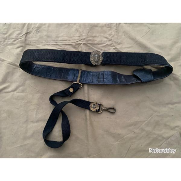 Ceinturon De Petite Tenue d'Officier De Marine Modle 1872 Troisime Rpublique