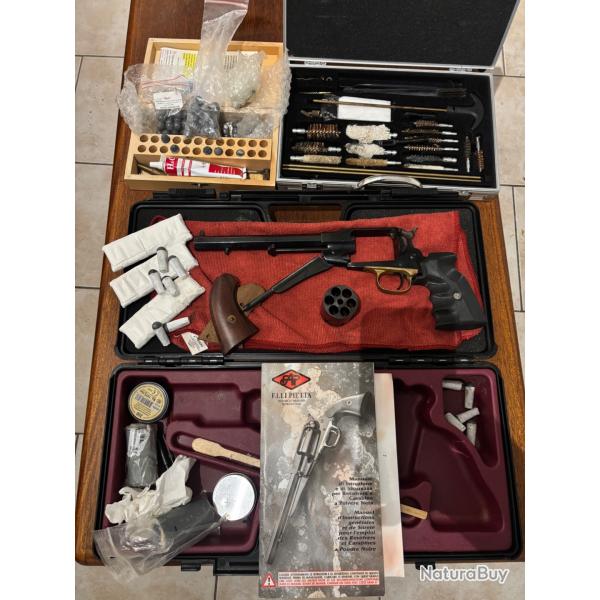 Remington 1858 cal.44 pietta (2022). Comme neuf avec beaucoup d'accessoires (ensemble prt  tirer)