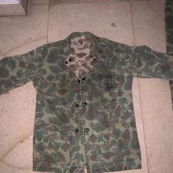 Superbe ensemble Veste Pantalon camoufl&eacute; USMC type P42   Indochine.