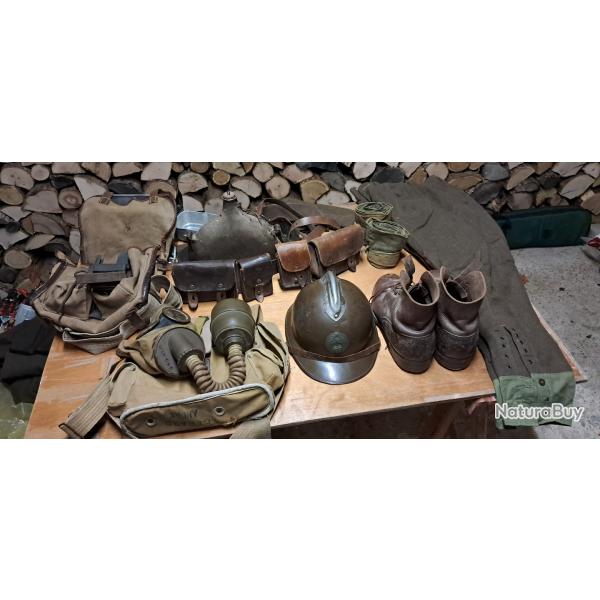 equipement soldat francais 1940