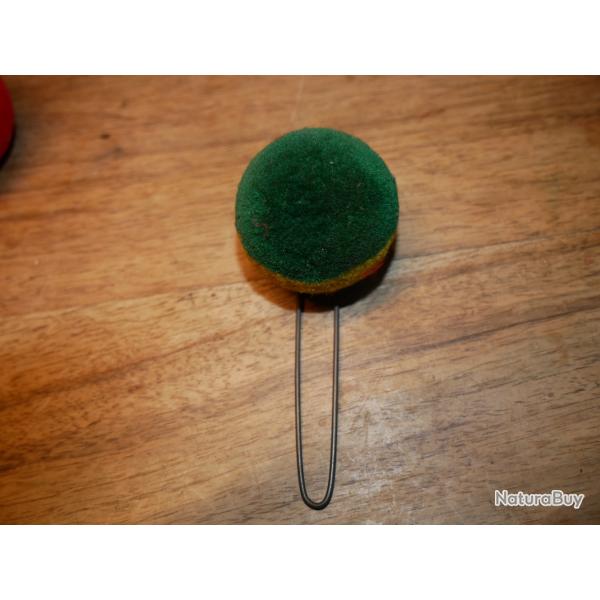 pompon de kpi 1884 de chasseur Jonquille et vert