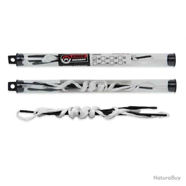 Corde recurve Dacron blanche 62"