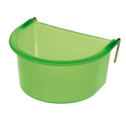 Mangeoire à crochets plastique 300 ou 800 ml Olba