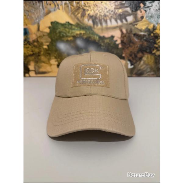 casquette glock beige