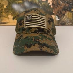 casquette camo tactique