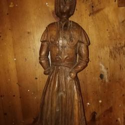 Ancienne statue Jeanne d'arc fin 18&egrave;me