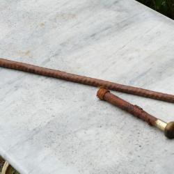 CANNE - MAKILA Makhila HOMME - Ancienne canne du pays basque avec pommeau corne - ref COL17MAK001