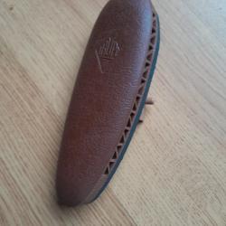 Plaque : Sabot de 20 mm  marron et noir.