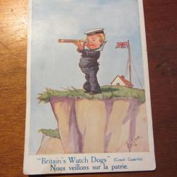 Carte Postale humoristique anglaise 1915