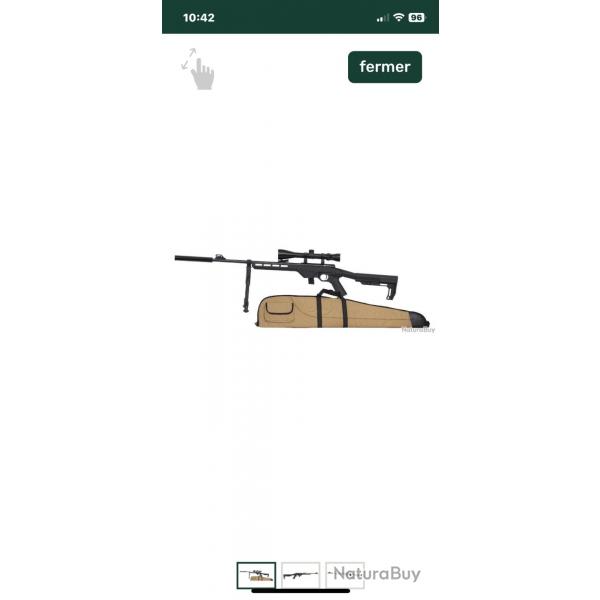 Carabine citadel trakr 22lr pack sniper