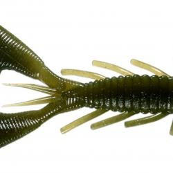 Leurre Souple HideUp Stagger Craw 4" - 10,2cm 10,2cm 8g par 5 #103 - Green Pumpkin