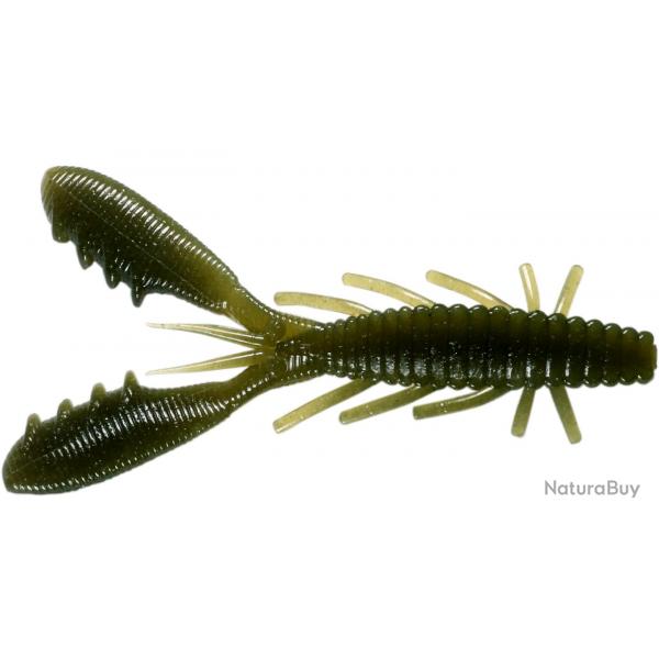 Leurre Souple HideUp Stagger Craw 4" - 10,2cm 10,2cm 8g par 5 #103 - Green Pumpkin