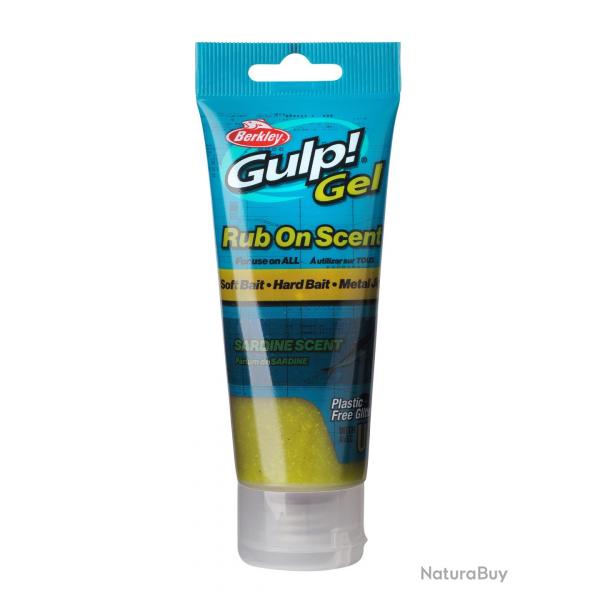 Attractant Berkley Gulp! Gel Sardine 80ml Yellow Silver Flake